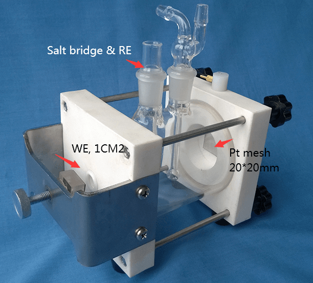 None-Jacketed Flat corrosion cell