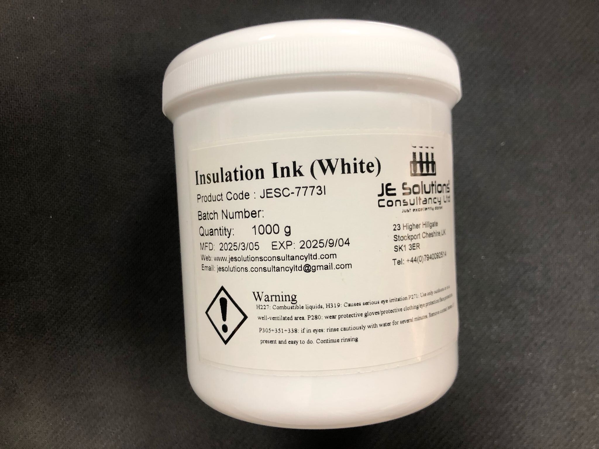 Insulation Ink (white) JESC-7773I