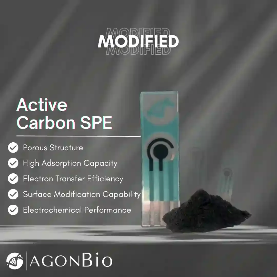 Screen Printed Electrode (Modified: Active Carbon)