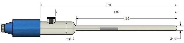 Ag/AgCl 3.3M KCl 373/SSG/6