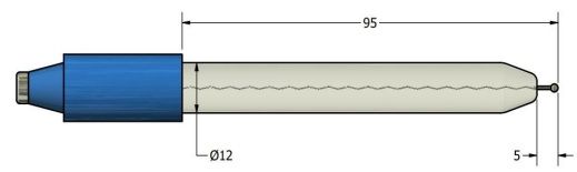 Platinum (Pt) ball - 805/SPG/12-45