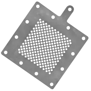 Customizable mesh electrode