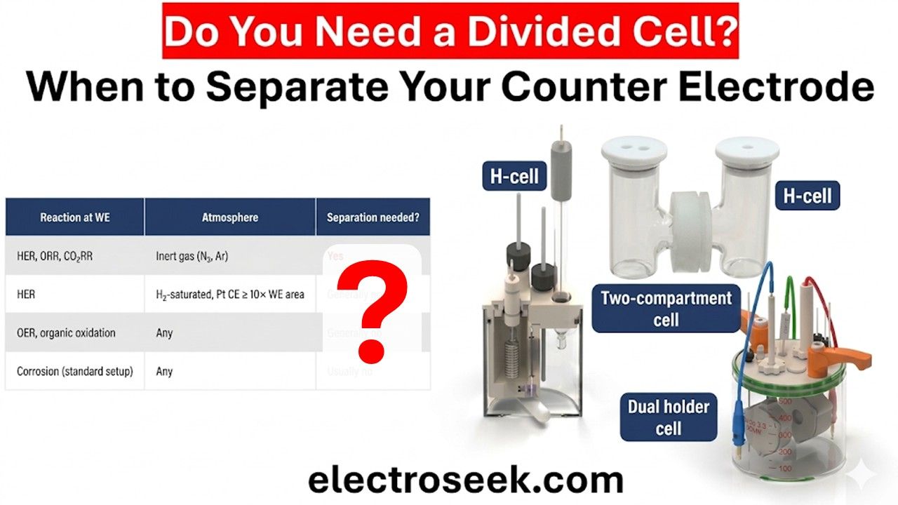 Counter Electrode Separation in Electrochemistry: A Practical Guide to Divided Cells