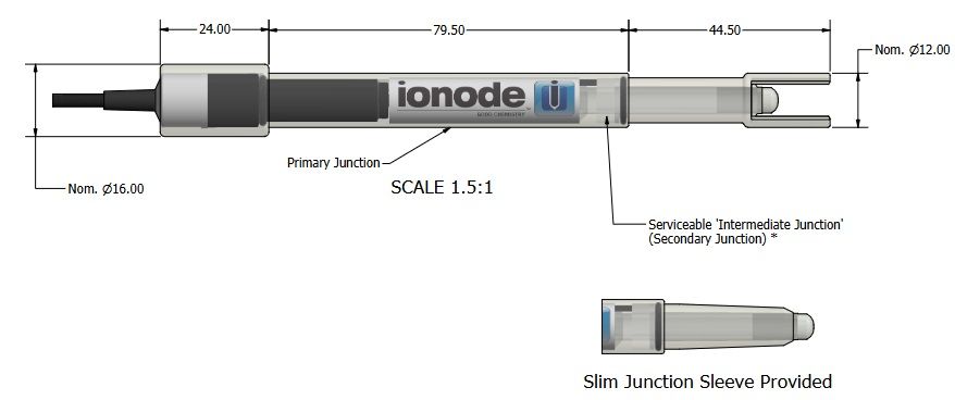 Double Junction Ag/AgCl - Intermediate Junction