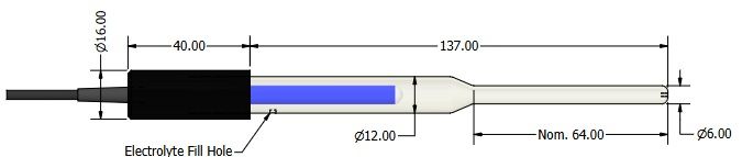 Single Junction Ag/AgCl - Glass-bodied