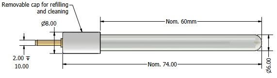 Single Junction Ag/AgCl - Echem