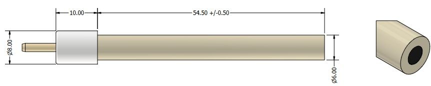 3mm Glassy Carbon Working Electrode