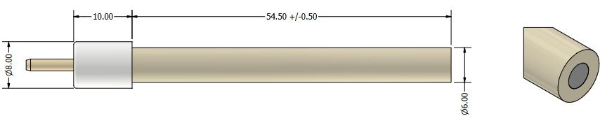 3mm Platinum Working Electrode