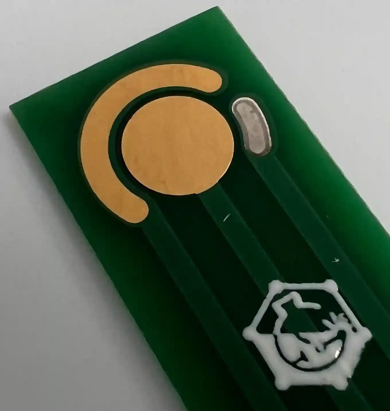 Au/Au/AgCl PCB Electrode