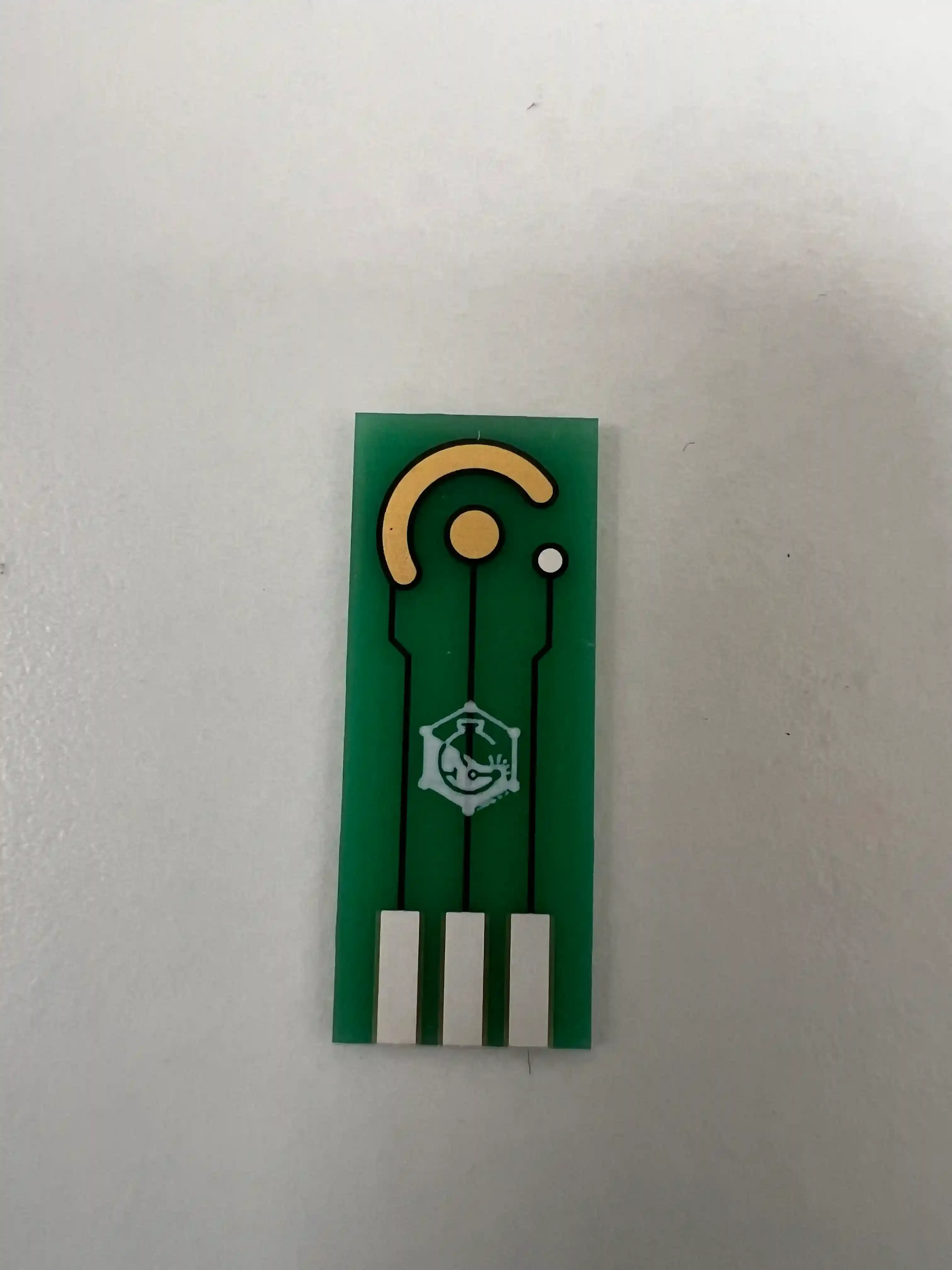 Au/Au/Ag PCB Electrode