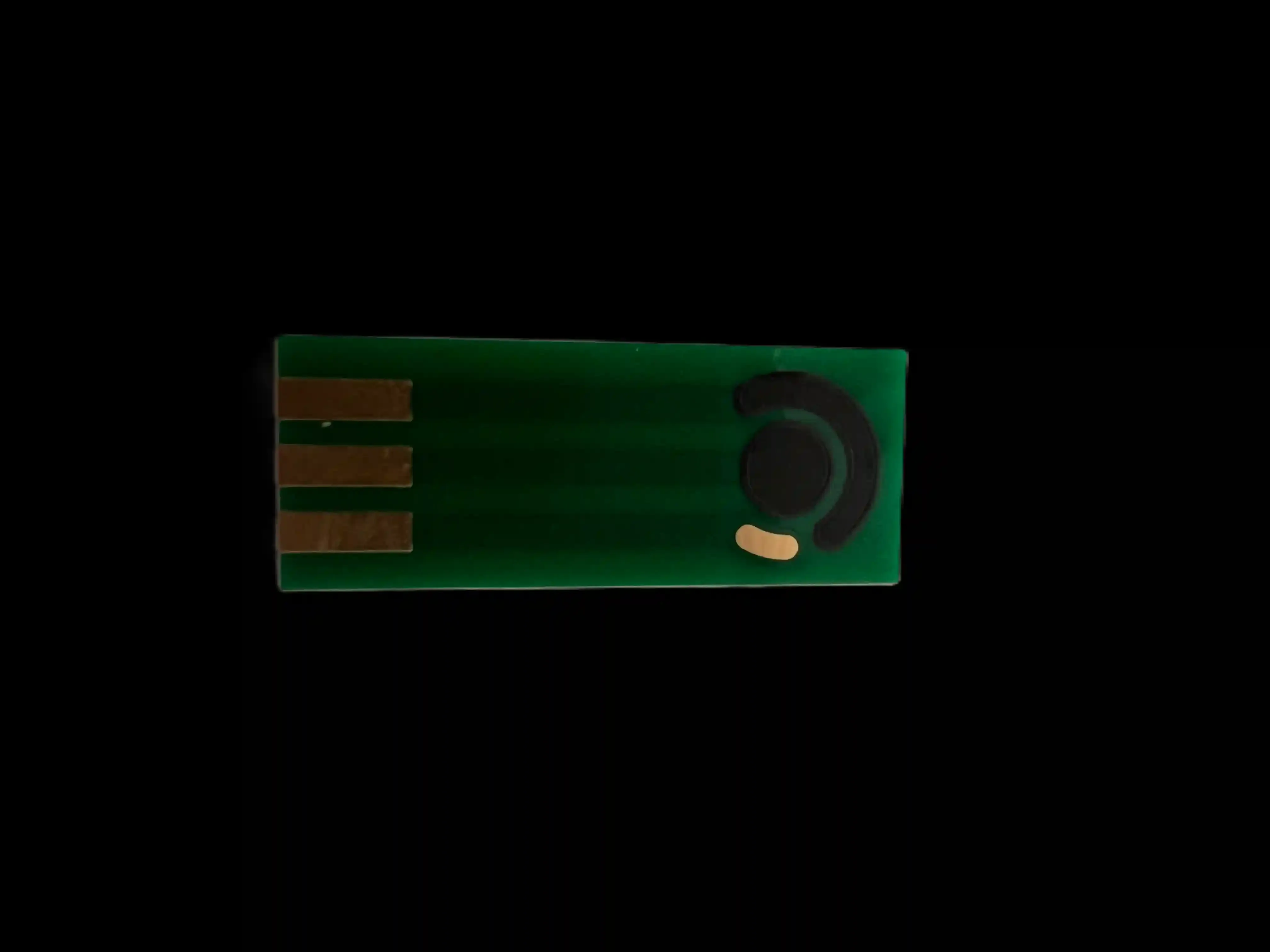 Carbon/Carbon/Au PCB Electrode
