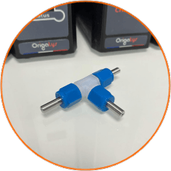 Swagelok Cell (T shape) - 3 electrodes PFA  Ø 6.35 mm