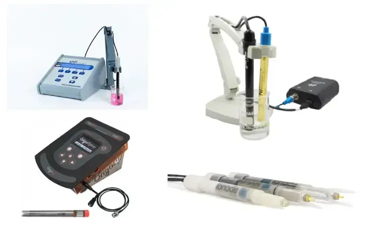 Collage of products belonging to category All Electrochemical Sensors & Meters