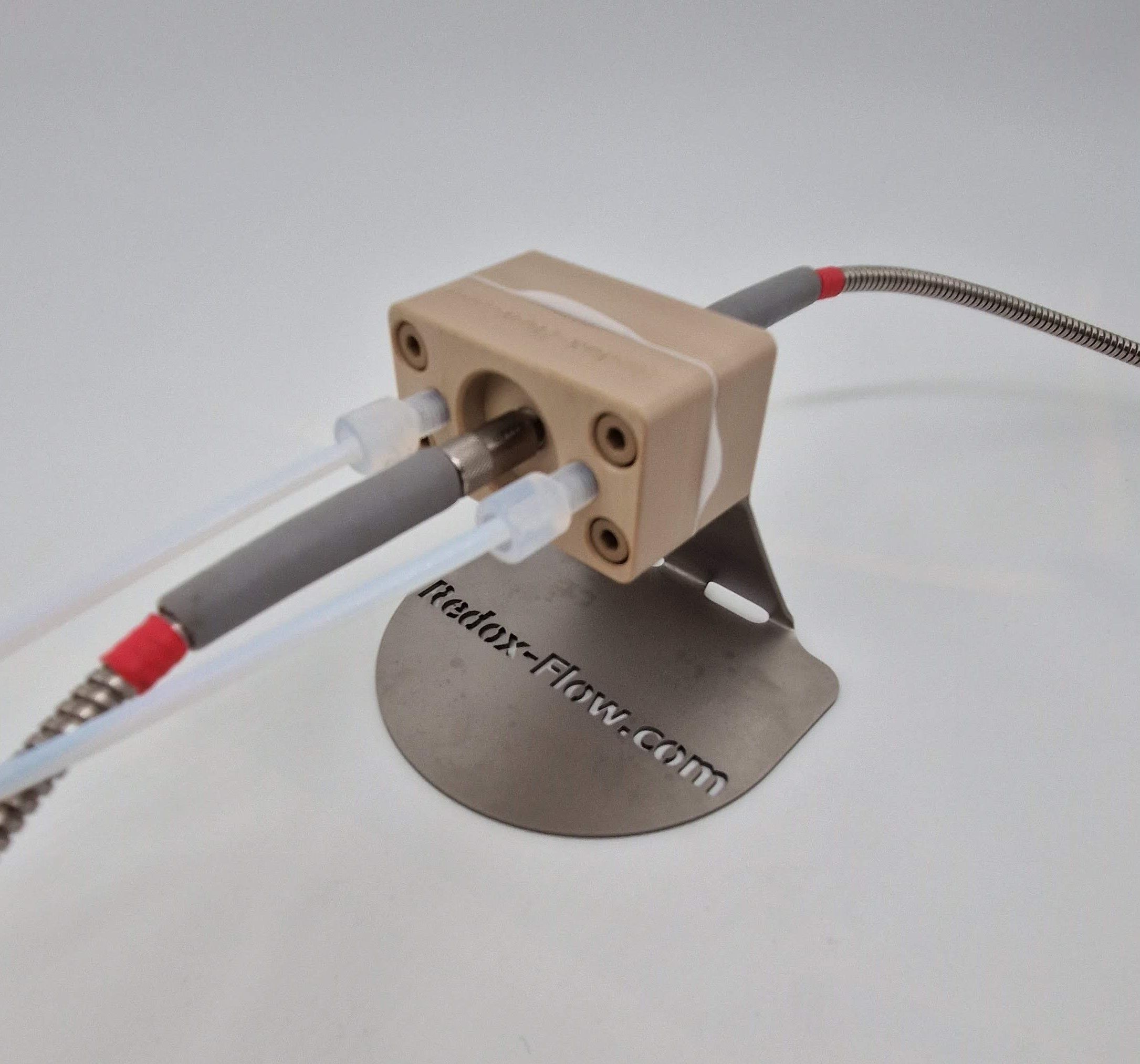 Inline Spectroscopic (UV/VIS Fiber Optical) Flow Cell