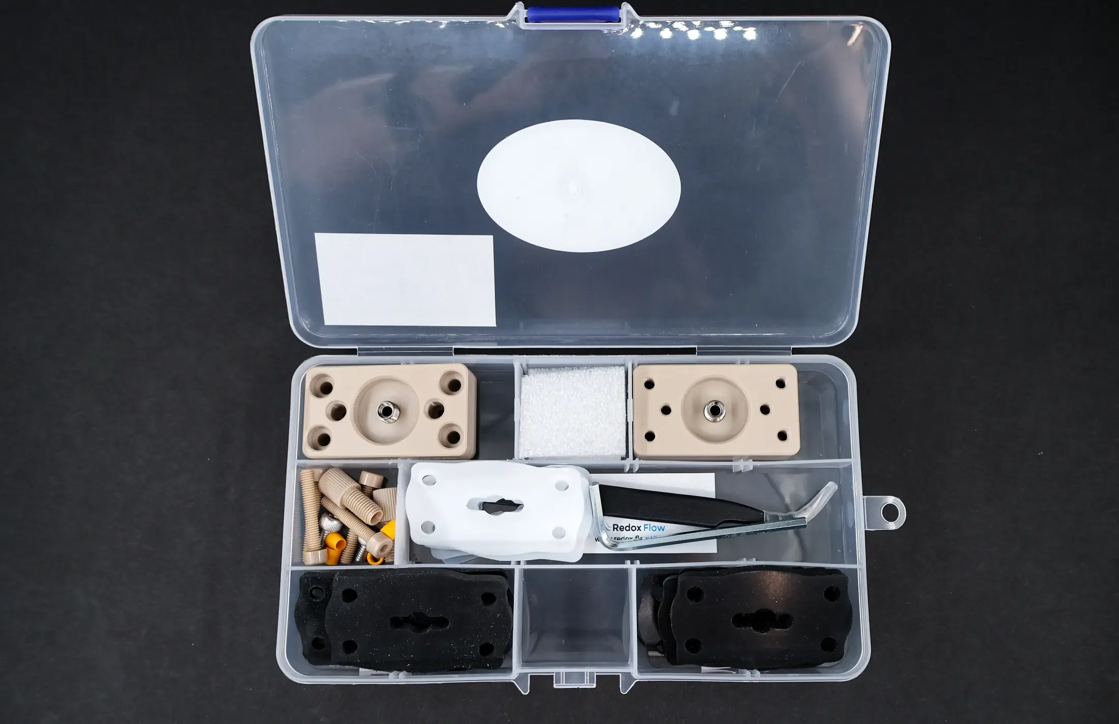 Inline Spectroscopic (UV/VIS Fiber Optical) Flow Cell