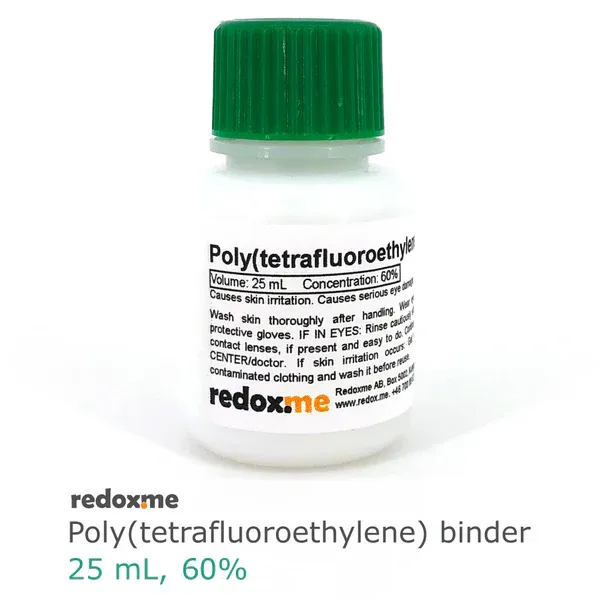 Poly(tetrafluoroethylene) binder (PTFE) - 25 mL
