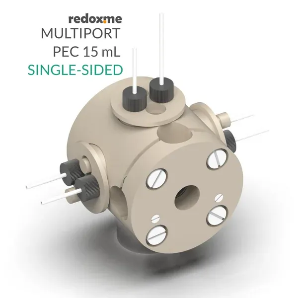 Multiport PEC 15 mL single-sided – Multiport Photo-electrochemical Cell