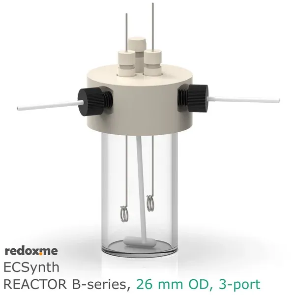 Electrosynthesis Reactor B-series 26 mm OD 3-port