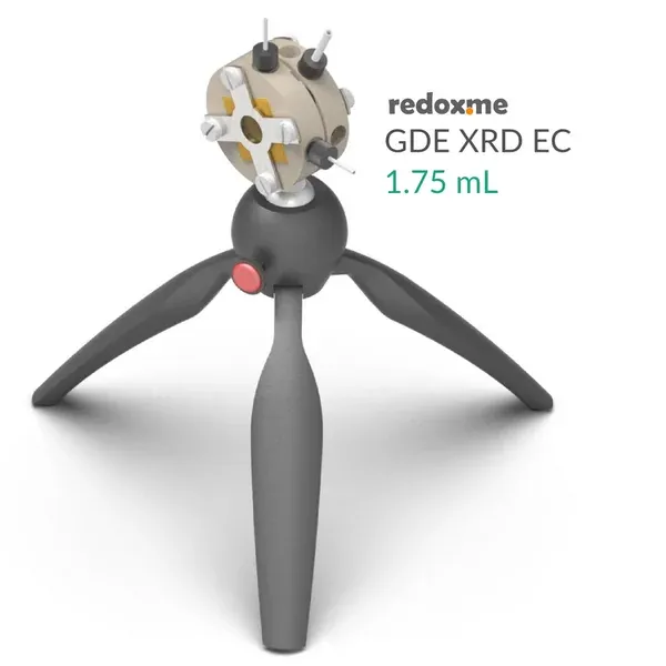 GDE XRD EC 1.75 mL - Gas Diffusion Electrode X-Ray Diffraction Electrochemical Cell