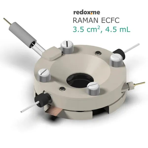Raman ECFC 3.5 cm2, 4.5 mL - Raman Electrochemical Flow Cell