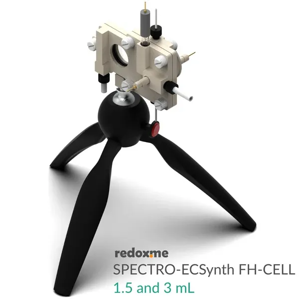 SPECTRO-ECSynth FH-CELL 1.5 and 3 mL - Spectro-Electrosynthesis Flow H-Cell