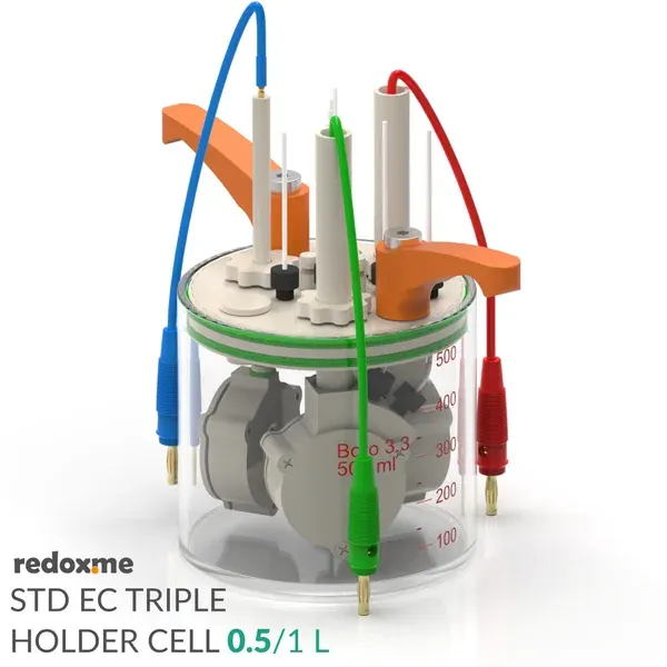 Standard Electrochemical Triple Holder Cell