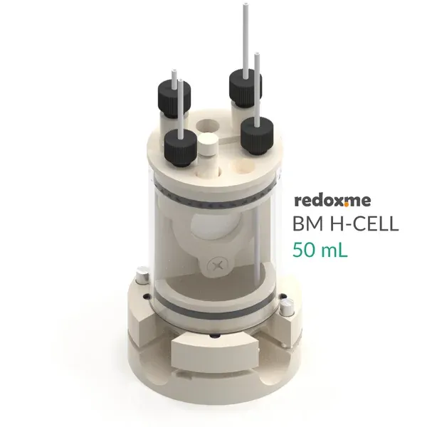 BM H-CELL 50 mL - Bottom Mount Electrochemical H-Cell 50 mL