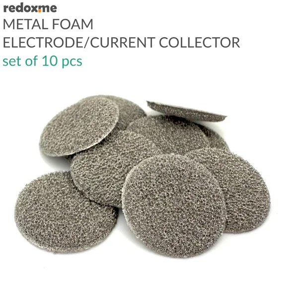 Metal Foam Electrode/Current Collector - set of 10