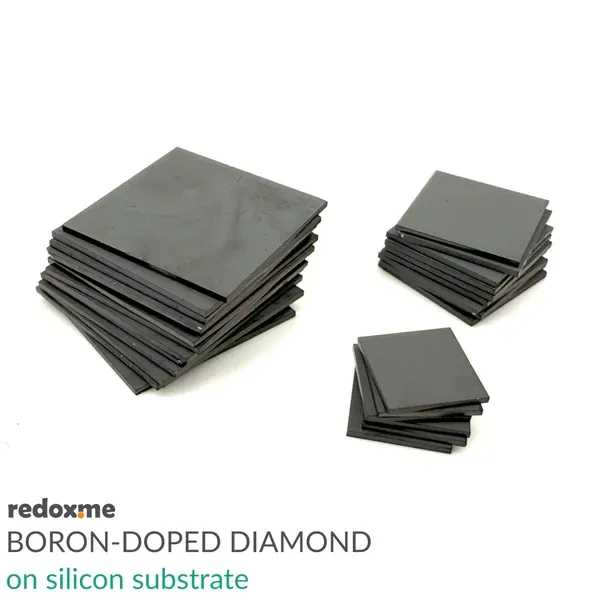 Boron-Doped Diamond on Silicon Substrate