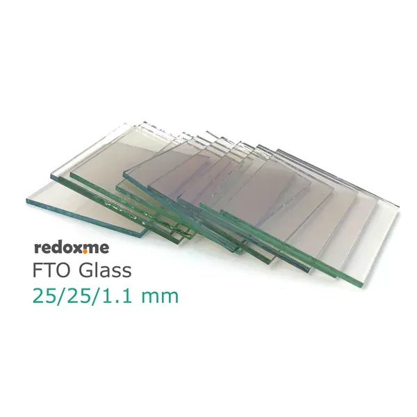 FTO Glass 25/25/1.1 mm - pack of 10