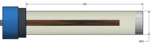Cu/CuSO4 0.1M CuSO4 - 383/SCU/023