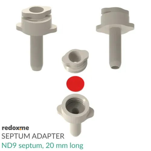 Septum Adapter, ND9 septum, 20 mm long
